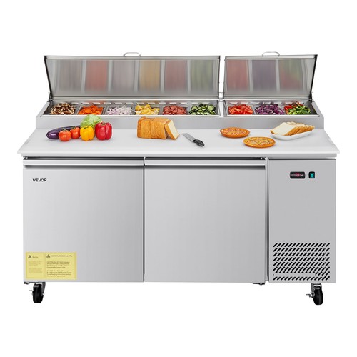 Vevor commercial refrigerated - vevor,