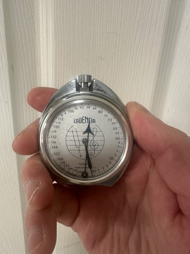 1960s swiss movement metronome - swiss,