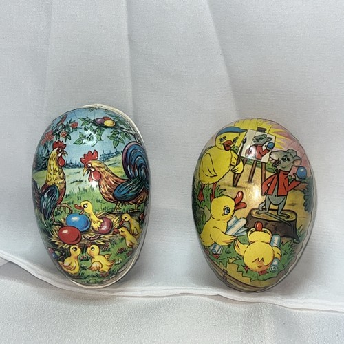 Vintage papier mache easter - papier,