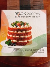 Rfaqk 200 Pcs Cake Decorating