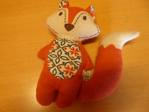 Mixed plush toys fox - toys, frog