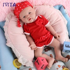 17'' Girl Newborn Like A Real Baby Lifelike Silicone Reborn Baby Doll