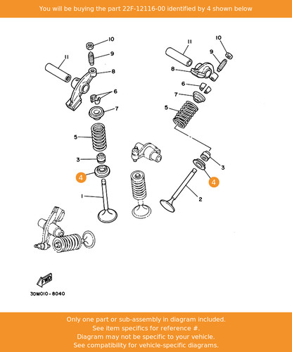 Yamaha seat valve spring - yamaha,