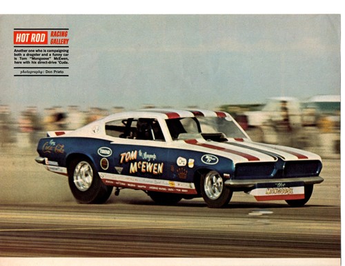 1969 barracuda funny car - 1969,