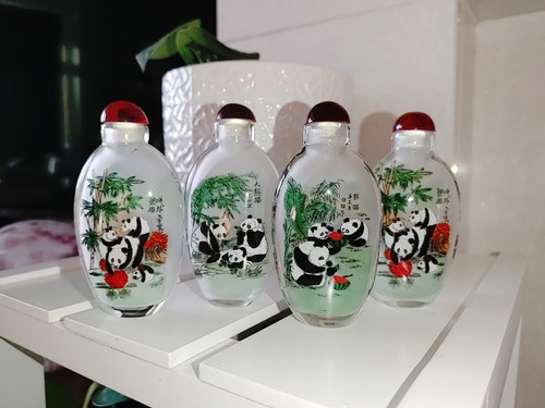 Vintage reverse hand painted - reverse,