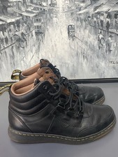 Dr Martens Derry Black Leather sneaker boots
