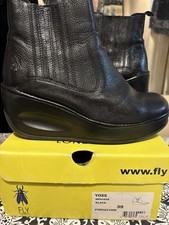 Fly London Black Ankle Boots