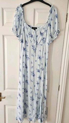 Light blue maternity dress - maternity,