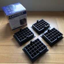 4 x Carastack Caravan Corner Steady Blocks For Use With Carafoot Jack Pad