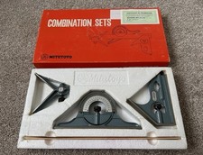 Genuine Japanese Mitutoyo Combination Square Set 180-907 (NEW OTHER )