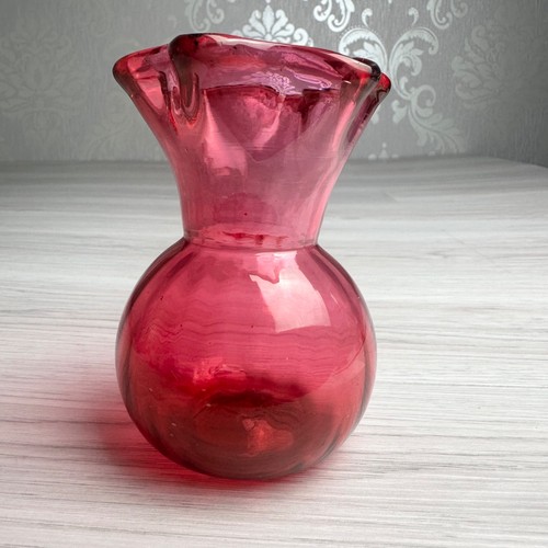 Antique cranberry glass - cranberry,