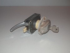 Original Door Lock for Vintage Caravan 1960s/70s - e.g. B. Tabbert