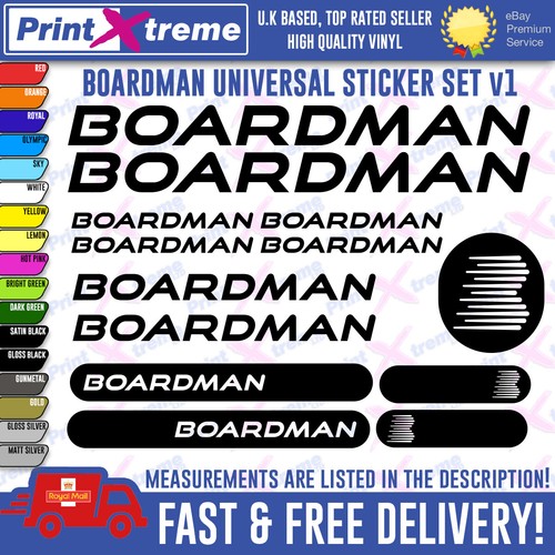 Boardman bikes decal - boardman,