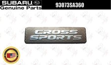Subaru Genuine Forester Cross Sports Rare Emblem Badge OEM 93073SA360