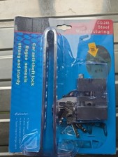 Car Brake Lock Auto Brake Pedal Lock with 3 Keys Universal Car Clutch Lock Fit