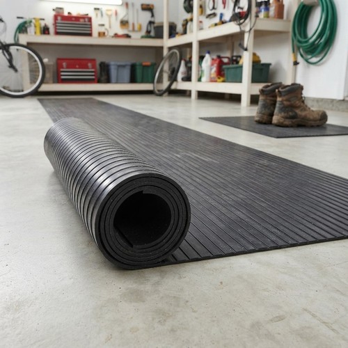 Thick heavy duty - black, rubber