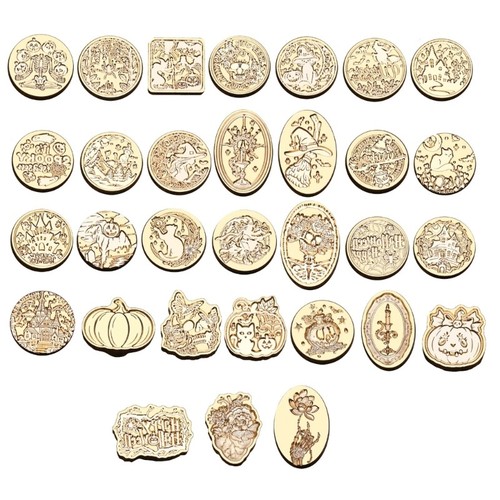 Witch sealing wax stamp - witch,