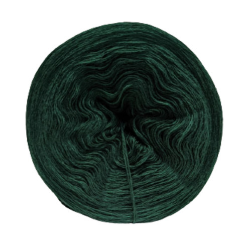 Dark green bamboo cotton yarn - dark,