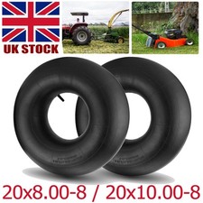 2Pcs Inner Tube 20x8.00-8 20x10.00-8 For Lawn Mower Ride On ATV Quad Golf Buggy