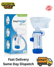 EasyChamber Anti-Static Spacer Device with Adult Mask, Inhaler Chamber, use wit