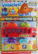 BBC Cbeebies Special magazine #202 2025 Lets Discover Vehicles +Cool Car Carrier