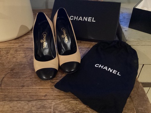 Barely worn heeled chanel - heeled,
