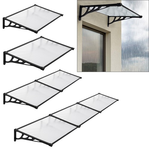 Black flat rain canopy - black,