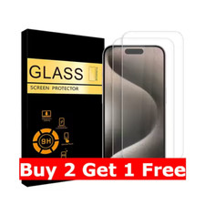 BUY 2 get 1 FREE Genuine Screen Saver Protector Apple iPhone 16 15 14 13 12 X XS