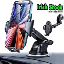 Phone Holder For Car Bracket Mount With SUPER STICKY Suction Cup For Mobile Dash