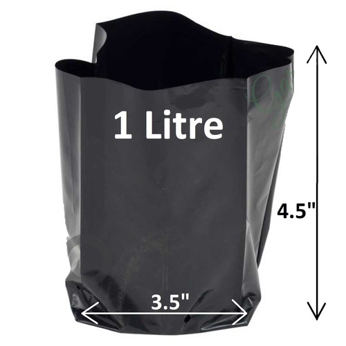 Litre poly plant pots - poly, grow