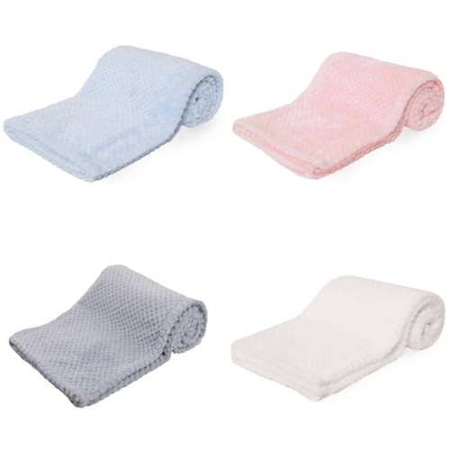 Baby waffle blanket - soft, boys