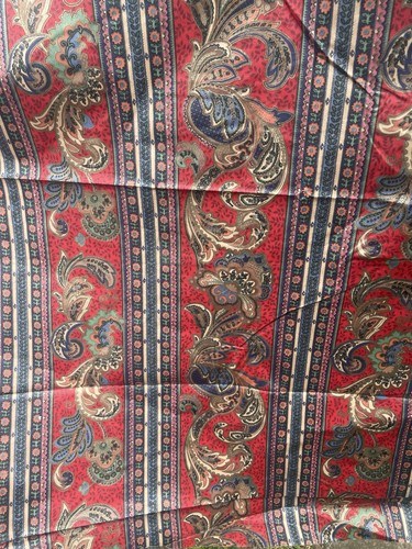 Vintage cotton chintz paisley - vintage?,
