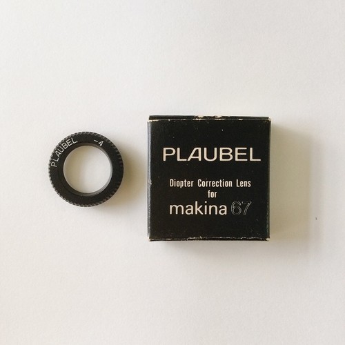 Rare plaubel diopter - "rare",
