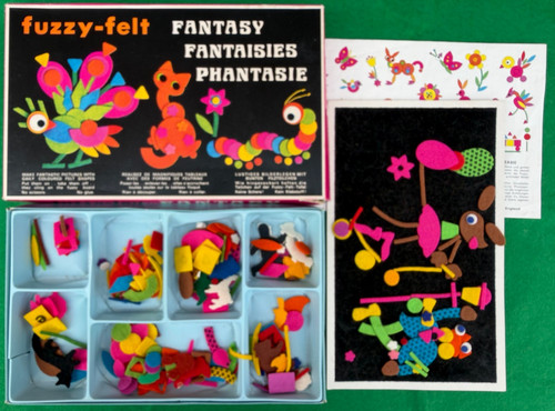 Fuzzy felt fantasy vintage - fuzzy,