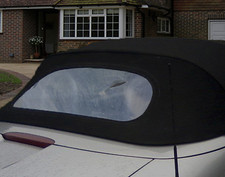 Triumph Spitfire  CONVERTIBLE WINDOW PLASTIC HOOD PLASTIC REAR VINYL 137cm 50cm