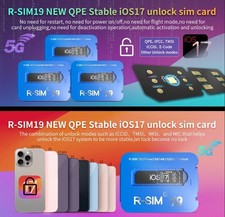 R-SIM19 NEW QPE Stable Unlock