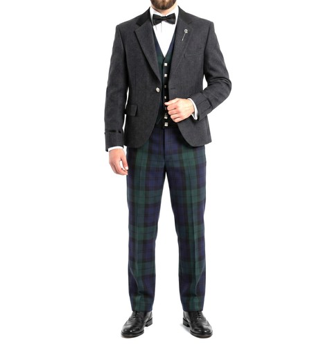 Men black watch tartan - men's,