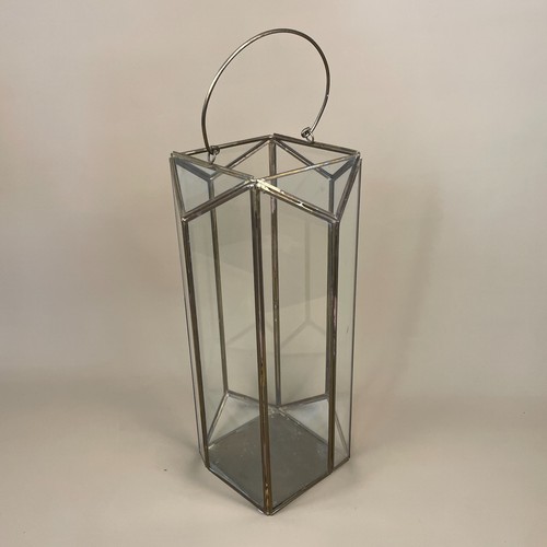 Vintage gold brass candle - gold,