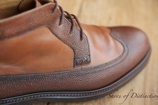 Oliver Sweeney Tan Brown Leather Chukka Boots Shoes Men's UK 9.5 US 10.5