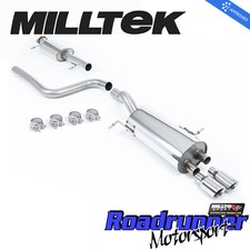 Milltek Fiesta ST180 Exhaust System ST200 Cat Back Resonated Quieter SSXFD099 EC