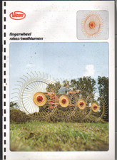 Vicon "Acrobat" Fingerwheel Rake Brochure Leaflet
