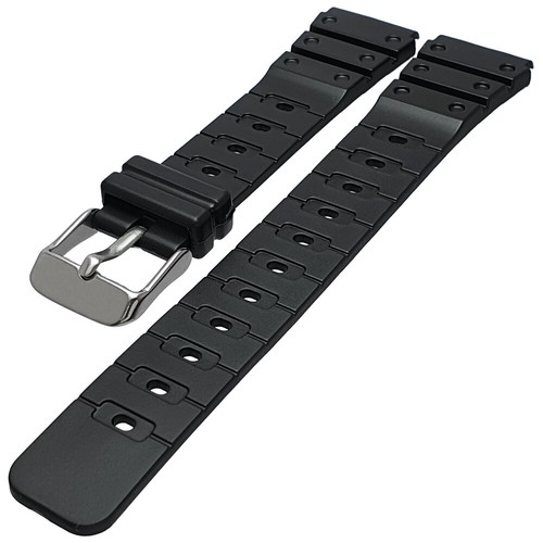 Black rubber divers watch - rubber,