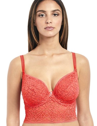 Freya soiree lace longline - longline, bra