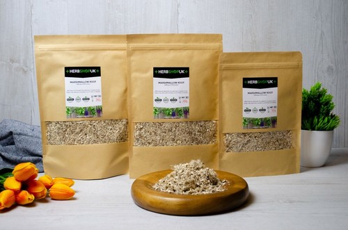 Marshmallow root dried herb - root,