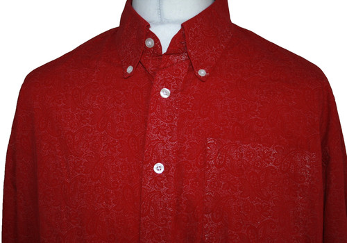 Relco mens paisley shirt xxl - shirt,