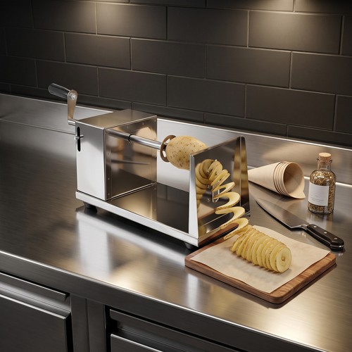 Spiral potato slicer - spiral,