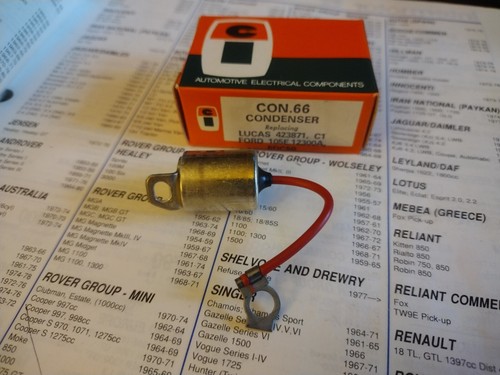 New ignition condenser fits - ignition,