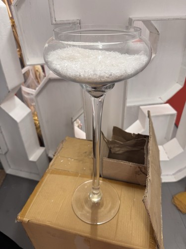 Clear glass champagne - clear,