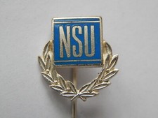 NSU Honor Pin Silver Grade B.H. Mayer Pforzheim Old & Original