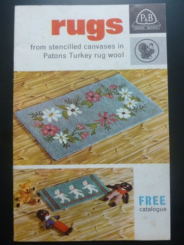 Rugs from stencilled - rugs,